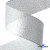 Лента металлизированная "ОмТекс", 50 мм/уп.22,8+/-0,5м, цв.- серебро - купить в Салавате. Цена: 149.71 руб.
