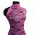 Кружевное полотно стрейч XD-WINE, 100 гр/м2, шир.150см, цвет розовый - купить в Салавате. Цена 1 851.10 руб.
