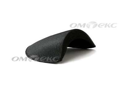 Плечевые накладки OВТ-10, обшитые, цвет чёрный - купить в Салавате. Цена: 17.64 руб.