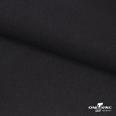 Трикотажное полотно "Монне" 100% полиэстр, 152см, 350 г/м2, чёрный, м - купить в Салавате. Цена 385 руб.