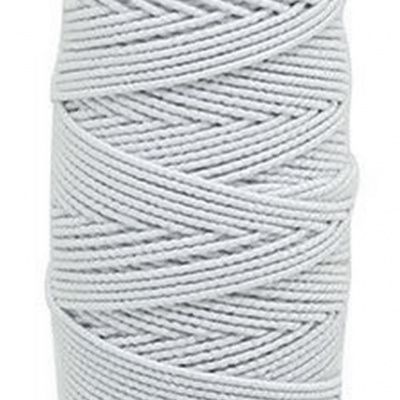 Нитка - резинка Спандекс 25 м (уп-10шт)-белые - купить в Салавате. Цена: 35.65 руб.