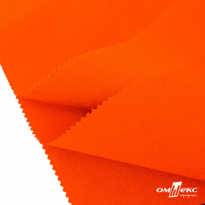 Ткань смесовая для спецодежды "Униформ" 17-1350, 200 гр/м2, шир.150 см, цвет люм.оранжевый - купить в Салавате. Цена 138.73 руб.