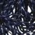 Шнурки #107-19, круглые 130 см, двухцветные цв.тём.синий/белый - купить в Салавате. Цена: 22.14 руб.