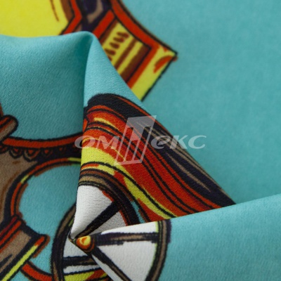 Плательная ткань "Фламенко" 16.2, 80 гр/м2, шир.150 см, принт этнический - купить в Салавате. Цена 241.49 руб.