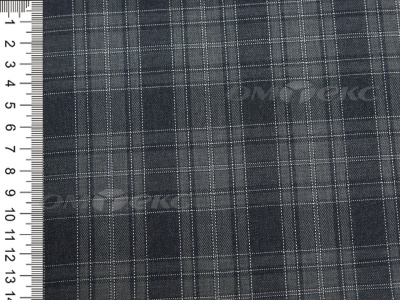 Ткань костюмная клетка 25235 2003, 185 гр/м2, шир.150см, цвет серый/сер - купить в Салавате. Цена 