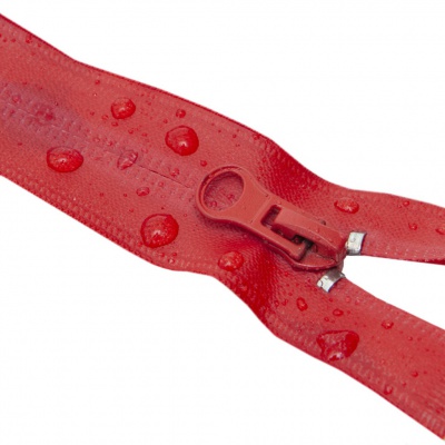 Молния водонепроницаемая PVC Т-7, 90 см, разъемная, цвет (820) красный - купить в Салавате. Цена: 61.18 руб.