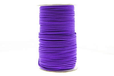 0370-1301-Шнур эластичный 3 мм, (уп.100+/-1м), цв.175- фиолет - купить в Салавате. Цена: 459.62 руб.