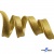 Кант атласный 136, шир. 12 мм (в упак. 65,8 м), цвет золото - купить в Салавате. Цена: 433.08 руб.