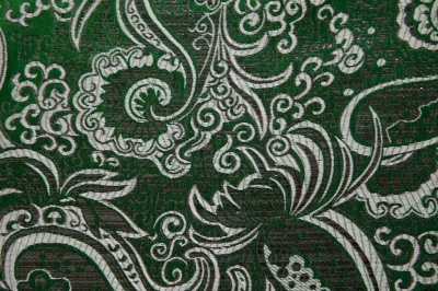 Ткань костюмная жаккард, 135 гр/м2, шир.150см, цвет зелёный№4 - купить в Салавате. Цена 441.94 руб.