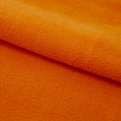 Флис DTY 16-1358, 250 г/м2, шир. 150 см, цвет оранжевый - купить в Салавате. Цена 640.46 руб.