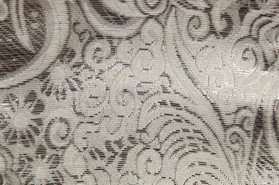 Ткань костюмная жаккард №10, 140 гр/м2, шир.150см, цвет св.серебро - купить в Салавате. Цена 383.29 руб.
