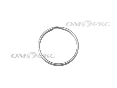 Кольцо металлическое d-20 мм, цв.-никель - купить в Салавате. Цена: 3.19 руб.