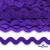 Тесьма вьюнчик 0381-0050, 5 мм/упак.33+/-1м, цвет 9530-фиолетовый - купить в Салавате. Цена: 107.26 руб.