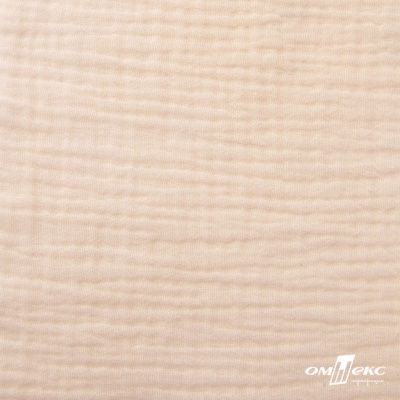 Ткань Муслин, 100% хлопок, 125 гр/м2, шир. 140 см #201 цв.(17)-светлый персик - купить в Салавате. Цена 464.97 руб.