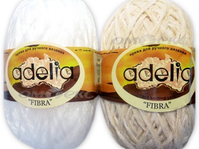Пряжа Adelia "Fibra", полиэстер 100%, 50 гр/200 м - купить в Салавате. Цена: 34.67 руб.
