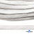 Шнур плетеный d-8 мм плоский, 70% хлопок 30% полиэстер, уп.85+/-1 м, цв.1018-белый - купить в Салавате. Цена: 735 руб.