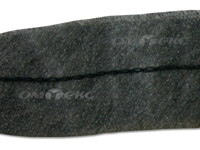 WS7225-прокладочная лента усиленная швом для подгиба 30мм-графит (50м) - купить в Салавате. Цена: 16.97 руб.