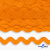 Тесьма вьюнчик 0381-0080, 8 мм/упак.33+/-1м, цвет 9511-оранжевый - купить в Салавате. Цена: 107.26 руб.