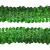 Тесьма с пайетками D4, шир. 30 мм/уп. 25+/-1 м, цвет зелёный - купить в Салавате. Цена: 1 087.39 руб.