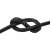 Шнур вощенный (25+/-1ярд) черный  - купить в Салавате. Цена: 104.42 руб.