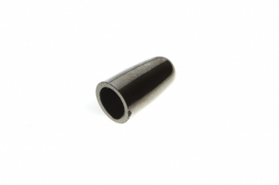 8100-Наконечник пластиковый под металл 15 мм-тем.никель - купить в Салавате. Цена: 2.45 руб.