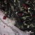Сетка с вышивкой "Мадрид" 135 г/м2, 100% нейлон, ширина 130 см, Цвет 4/Черный - купить в Салавате. Цена 980 руб.