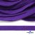 Шнур плетеный d-8 мм плоский, 70% хлопок 30% полиэстер, уп.85+/-1 м, цв.1030-фиолет - купить в Салавате. Цена: 735 руб.