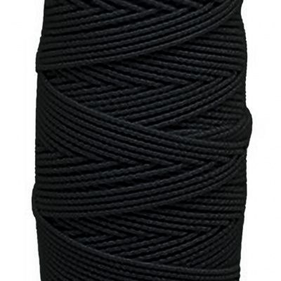 Нитка - резинка Спандекс 25 м (уп-10шт)-чёрные - купить в Салавате. Цена: 36.02 руб.