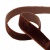 Лента бархатная нейлон, шир.12 мм, (упак. 45,7м), цв.120-шоколад - купить в Салавате. Цена: 392 руб.