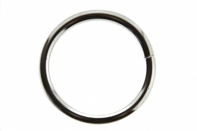 Кольцо металлическое d-38 мм, цв.-никель - купить в Салавате. Цена: 4.94 руб.