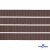 Репсовая лента 005, шир. 6 мм/уп. 50+/-1 м, цвет коричневый - купить в Салавате. Цена: 88.45 руб.