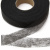 Прокладочная лента (паутинка) DF23, шир. 15 мм (боб. 100 м), цвет чёрный - купить в Салавате. Цена: 1.13 руб.
