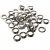 Люверсы, металлические/20мм/никель (упак.1000 шт) - купить в Салавате. Цена: 1 603.80 руб.