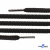 Шнурки #106-09, круглые 130 см, цв.чёрный - купить в Салавате. Цена: 21.92 руб.