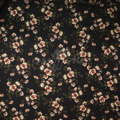 Плательная ткань "Фламенко" 3.1, 80 гр/м2, шир.150 см, принт растительный - купить в Салавате. Цена 239.03 руб.