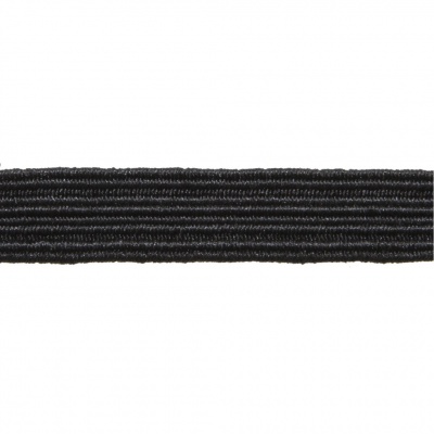 Резинка продежка С-52, шир. 7 мм (в нам. 100 м), чёрная  - купить в Салавате. Цена: 637.57 руб.