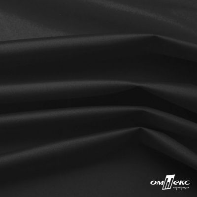 Курточная ткань Дюэл Middle (дюспо), WR PU Milky, Black/Чёрный 80г/м2, шир. 150 см - купить в Салавате. Цена 123.45 руб.