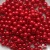 0404-0140-Бусины пластиковые под жемчуг "ОмТекс", 8 мм, (уп.50гр=218+/-3шт), цв.072-красный - купить в Салавате. Цена: 42.84 руб.