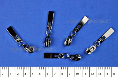 Слайдер декоративный, металлический №1/спираль Т7/никель - купить в Салавате. Цена: 6.29 руб.