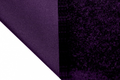 Бархат стрейч, 240 гр/м2, шир.160см, (2,4 м/кг), цвет 27/фиолет - купить в Салавате. Цена 886.02 руб.