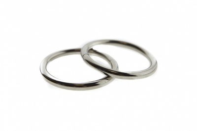 Кольцо металлическое d-32 мм, цв.-никель - купить в Салавате. Цена: 3.54 руб.