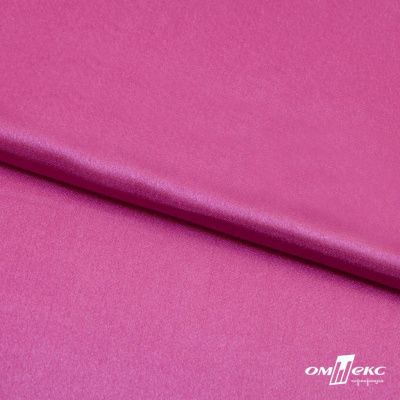 Поли креп-сатин 17-2627, 125 (+/-5) гр/м2, шир.150см, цвет розовый - купить в Салавате. Цена 155.57 руб.