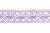 Тесьма кружевная 0621-1855, шир. 18 мм/уп. 20+/-1 м, цвет 107-фиолет - купить в Салавате. Цена: 466.97 руб.