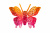 Бабочка декоративная пластиковая #10 - купить в Салавате. Цена: 7.09 руб.