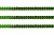Пайетки "ОмТекс" на нитях, SILVER-BASE, 6 мм С / упак.73+/-1м, цв. 4 - зеленый - купить в Салавате. Цена: 484.77 руб.