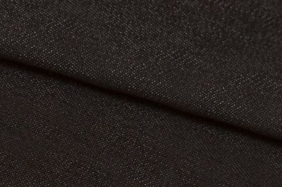 Ткань джинсовая №96, 160 гр/м2, шир.148см, цвет чёрный - купить в Салавате. Цена 350.42 руб.