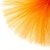 Фатин матовый 16-127, 12 гр/м2, шир.300см, цвет оранжевый - купить в Салавате. Цена 96.31 руб.