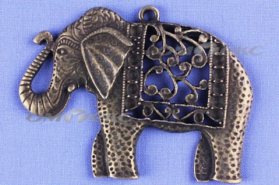Декоративный элемент для творчества из металла "Слон"  - купить в Салавате. Цена: 26.66 руб.