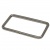 Рамка металлическая прямоугольная, 40 х 15 мм- тём.никель - купить в Салавате. Цена: 4.60 руб.