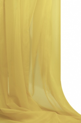 Портьерный капрон 12-0826, 47 гр/м2, шир.300см, цвет св.жёлтый - купить в Салавате. Цена 137.27 руб.